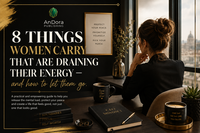 8 Things Women Carry That Are Draining Their Energy And How to Let Them Go
